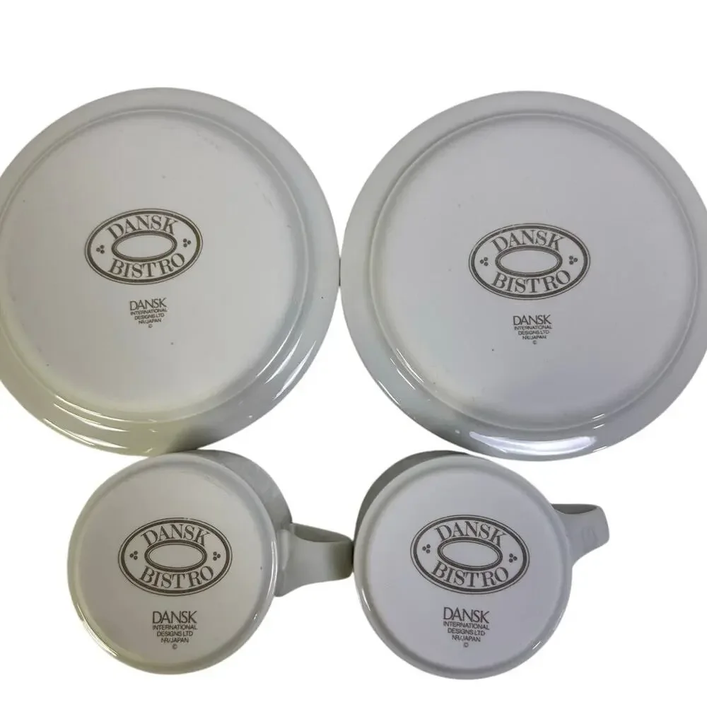 Dansk Bistro Bisserup White 1981-2002 Retired Japan 8